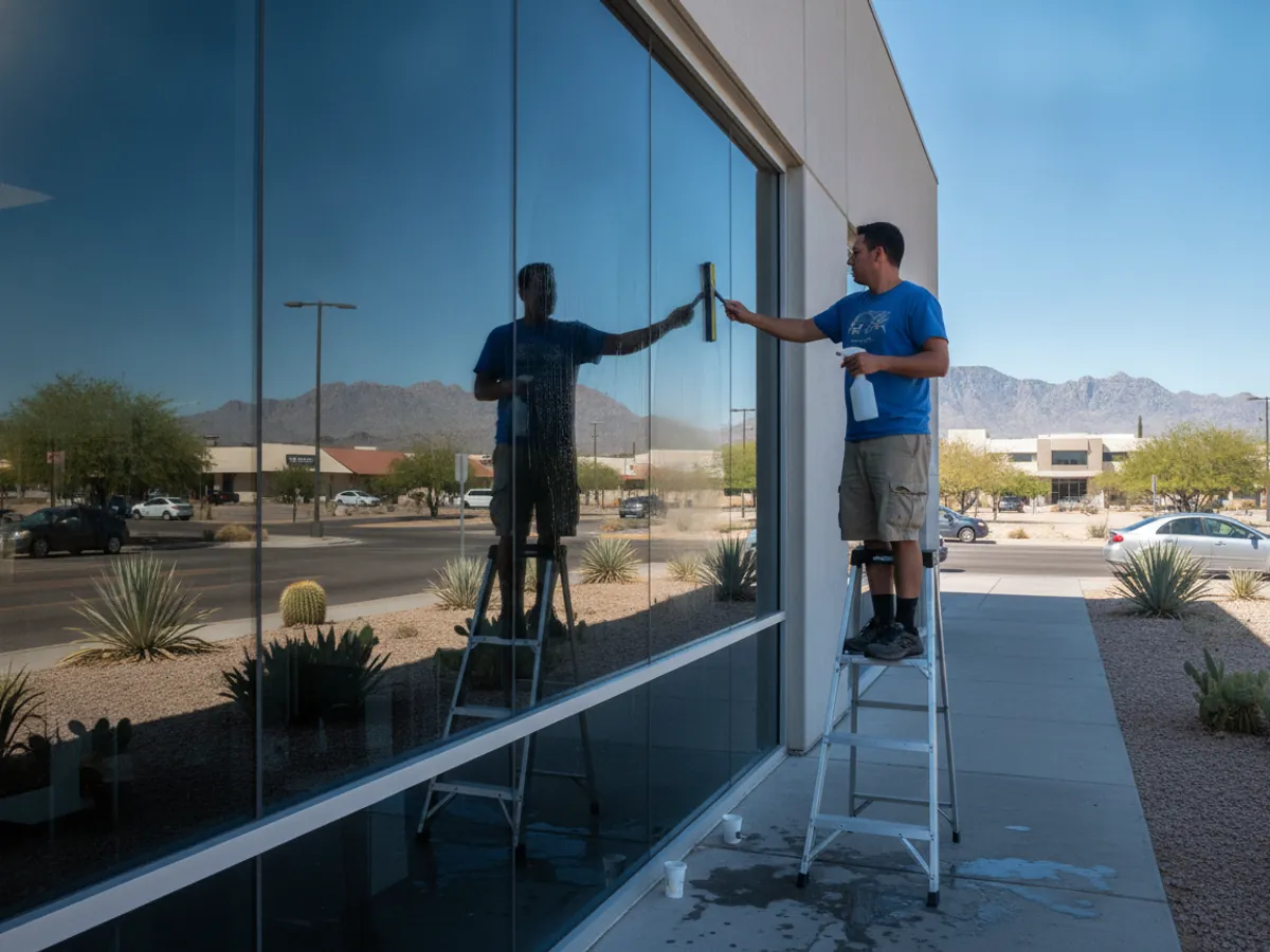 Commercial Window Cleaning in El Paso, TX