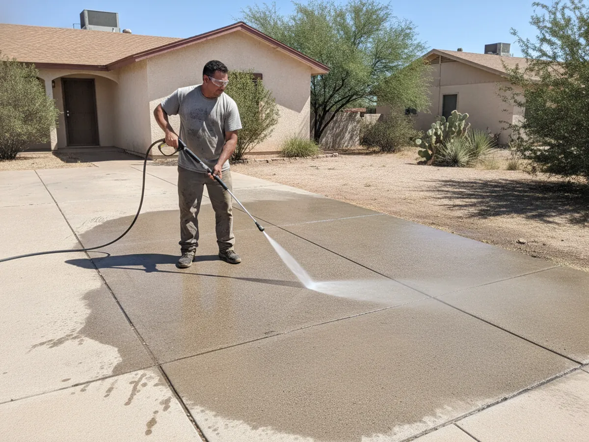 Pressure Washing in El Paso, TX