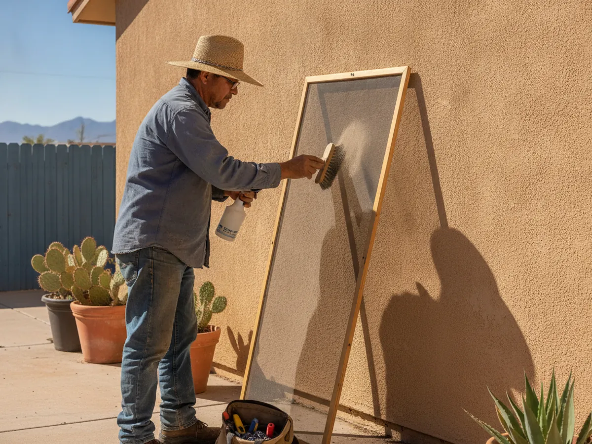 Screen Cleaning & Repair in El Paso, TX
